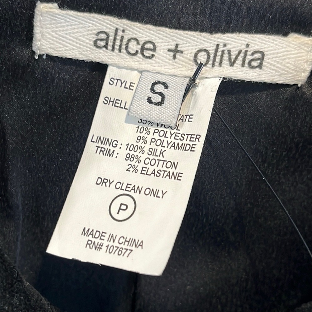 Alice + Olivia Gold and Black Jacket - Picture 3 of 4